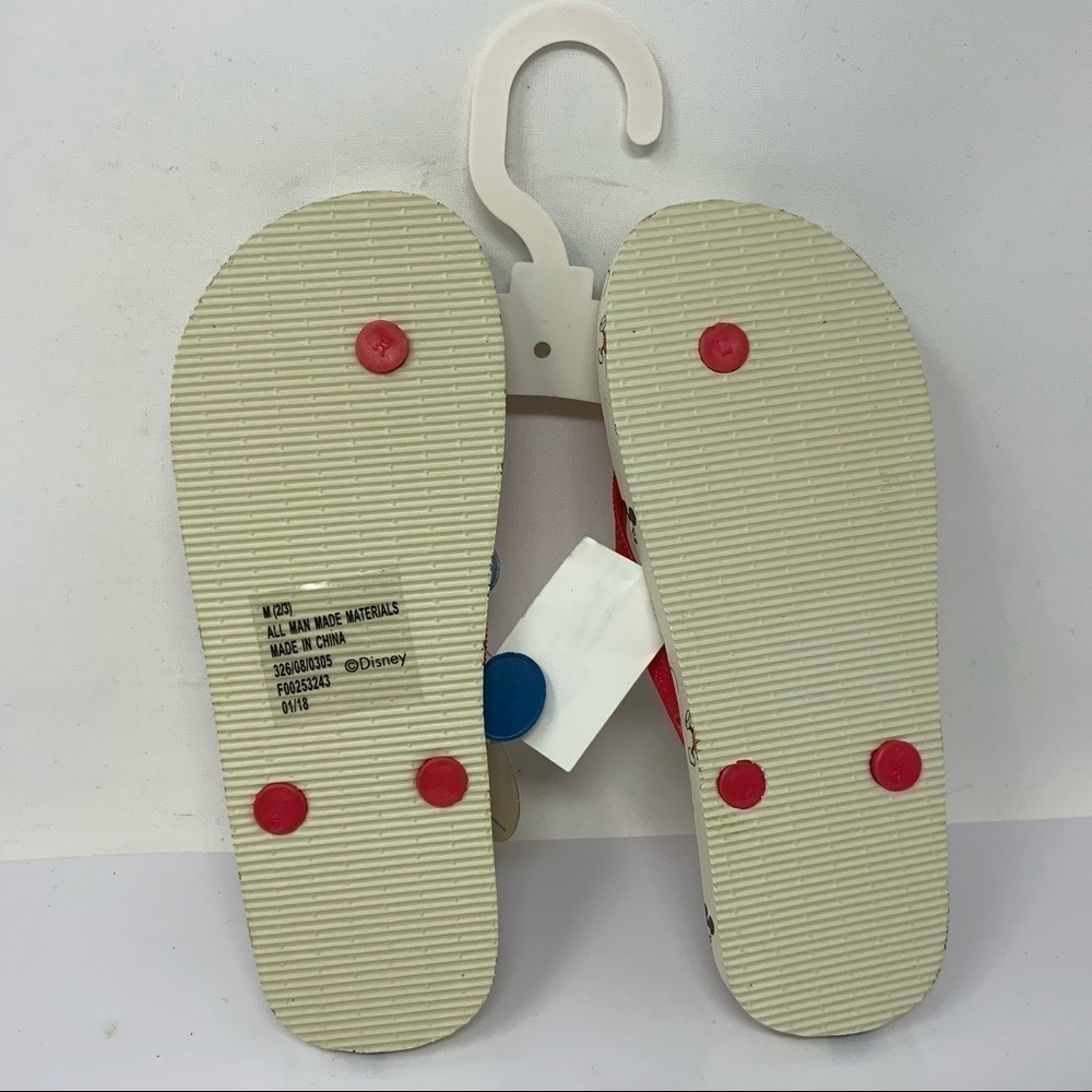 DISNEY Mickey printed Flips. (NWT) BY: Junk Food. - Picture 2 of 2